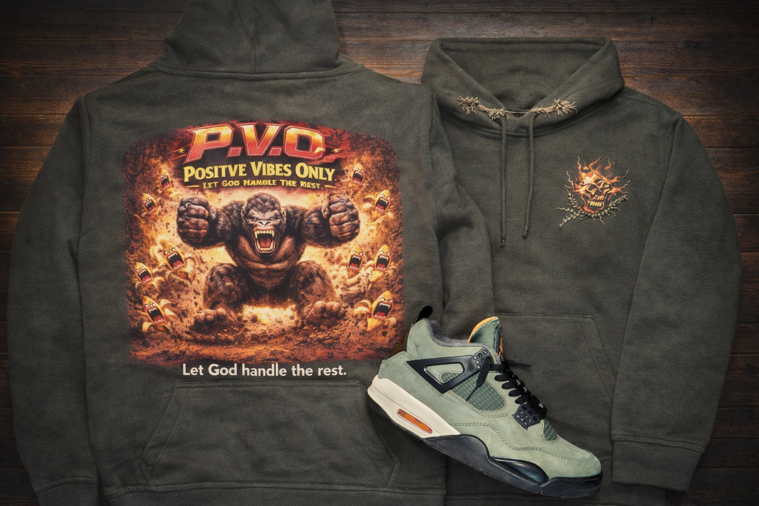 P.V.O Jungle Rage Hoodie