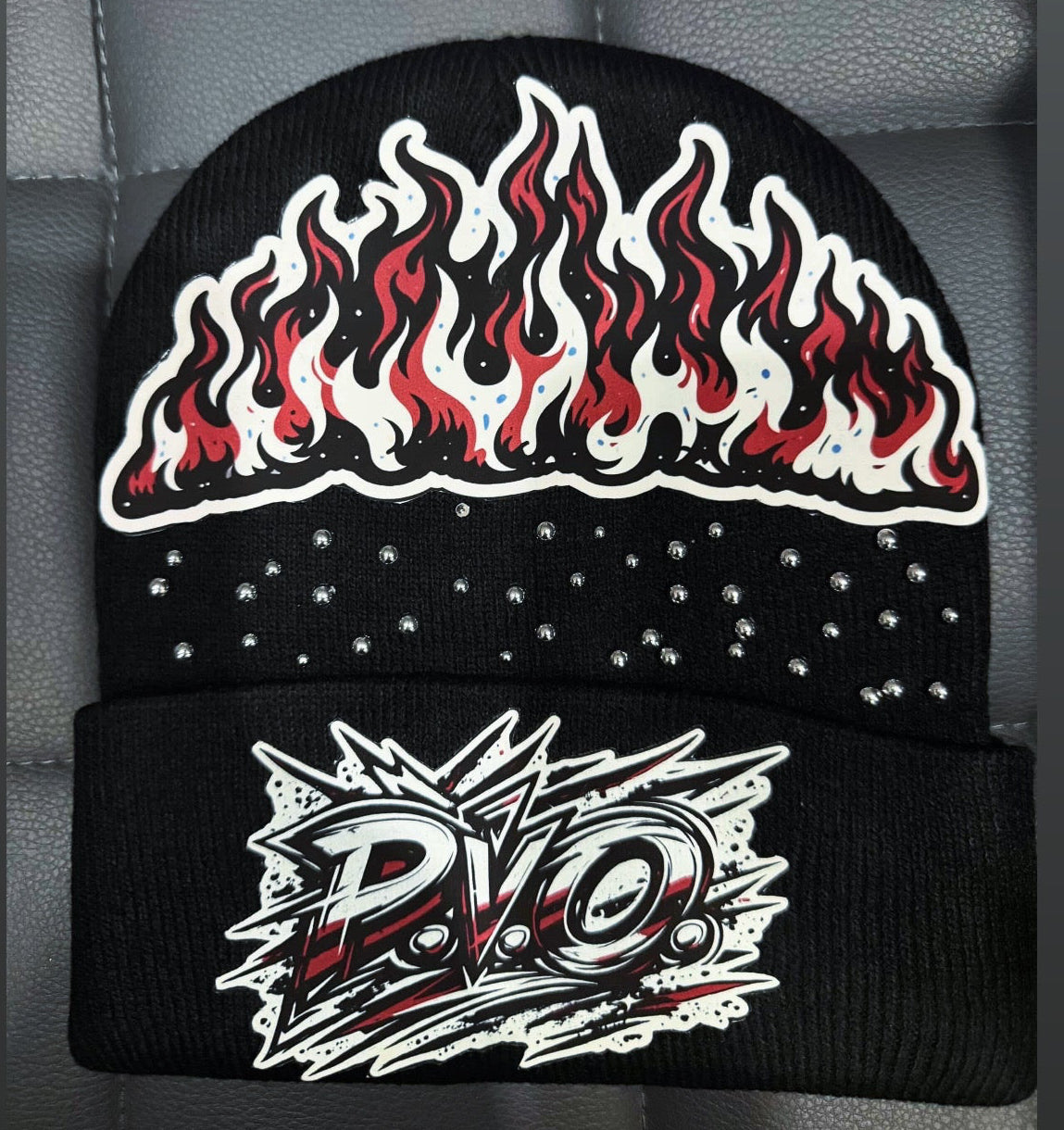 P.V.O Flame Beanie