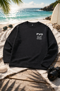 P.V.O Classic Embroidered Sweatshirt