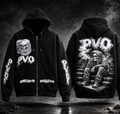 P.V.O Skull x Za🍃Hoodie